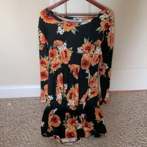 Black Sunflower Dress